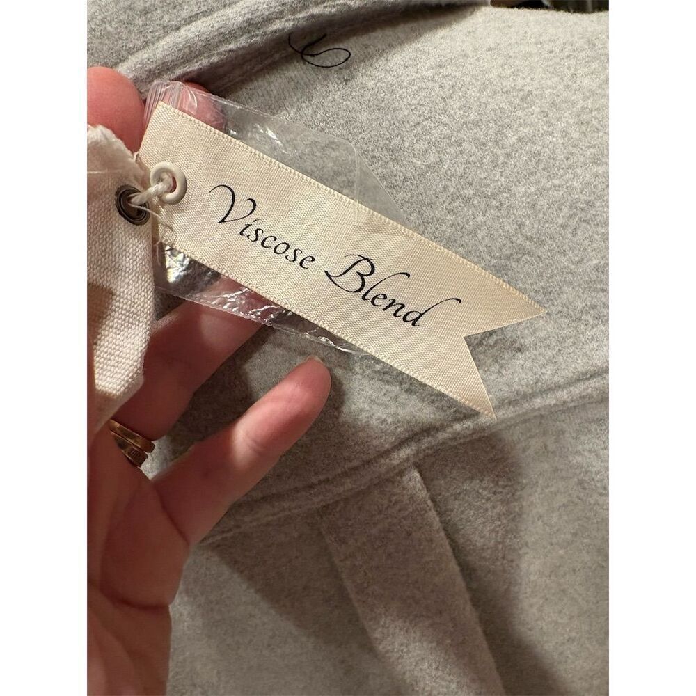 3/$15 Workshop Republic Women's XS Gray Long Sleeve Button-Up Shirt - Picture 7 of 11